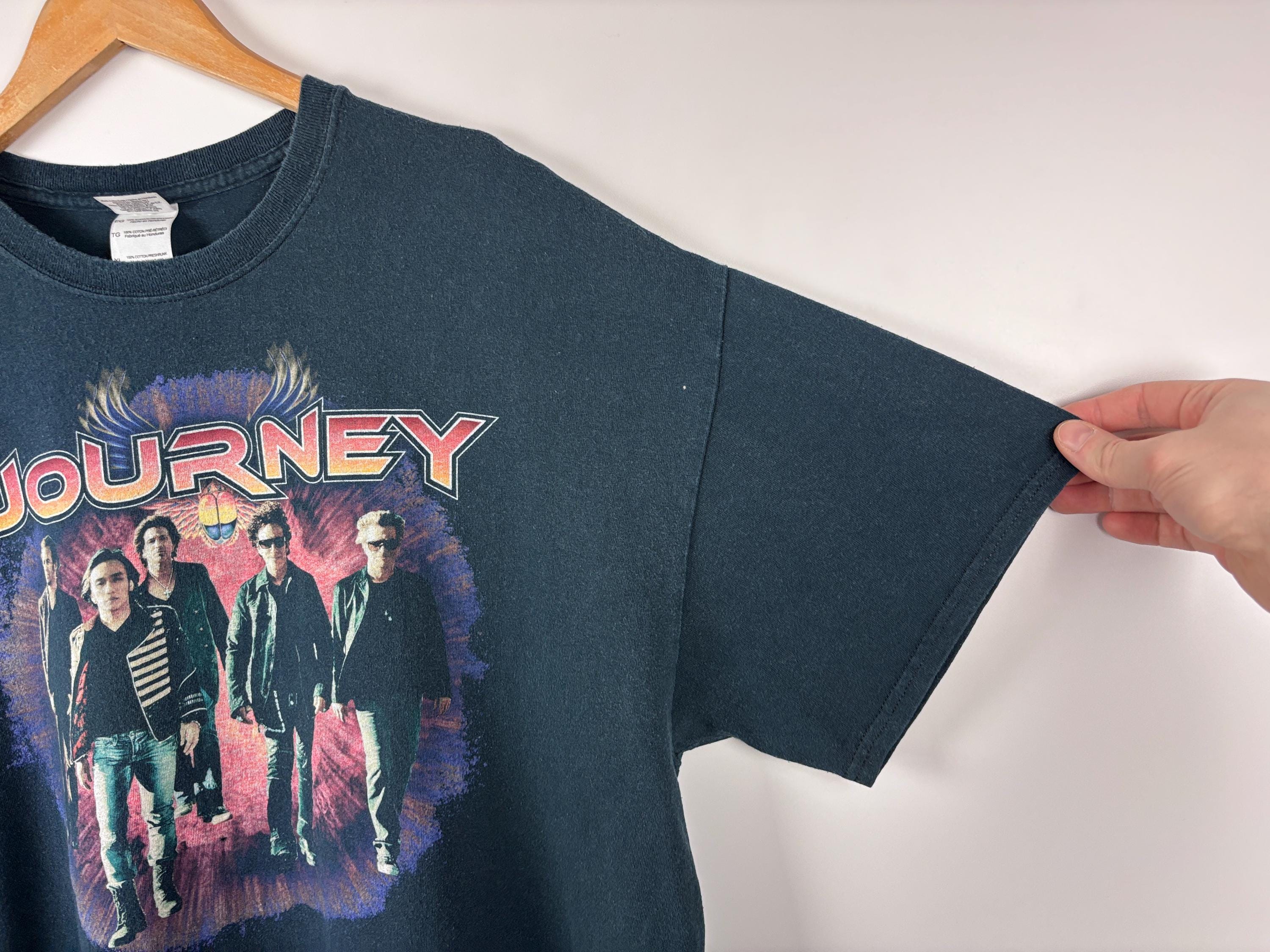Mens Journey 2013 Tour Rock T-shirt Navy Blue Size XL - Etsy Canada