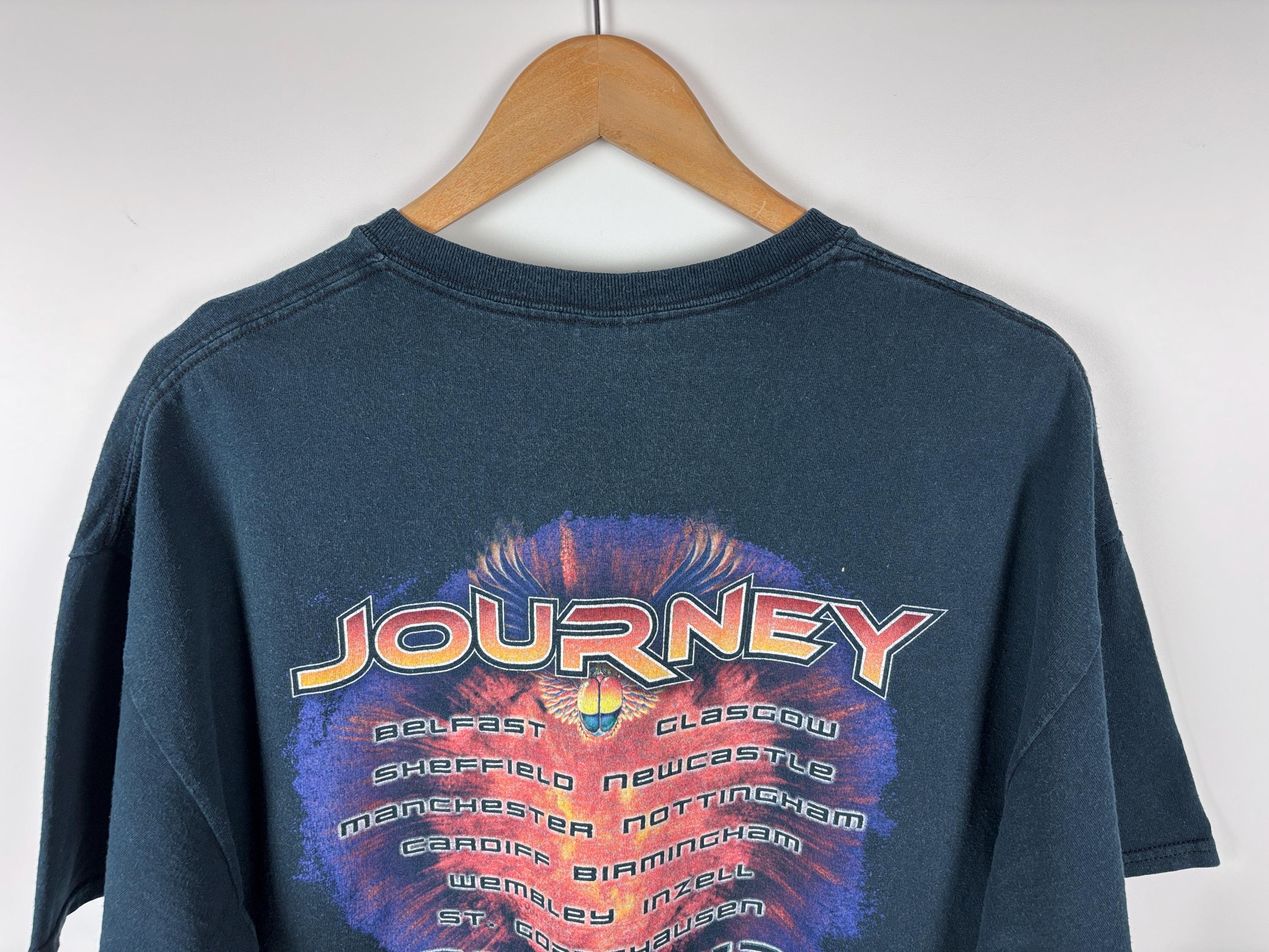 Mens Journey 2013 Tour Rock T-shirt Navy Blue Size XL - Etsy Australia