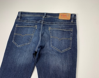 年代物 希少 Levi's ENGINEERED JEANS Loose W30 Vintage Levis Engineered Jeans Twisted Blue Loose Fit