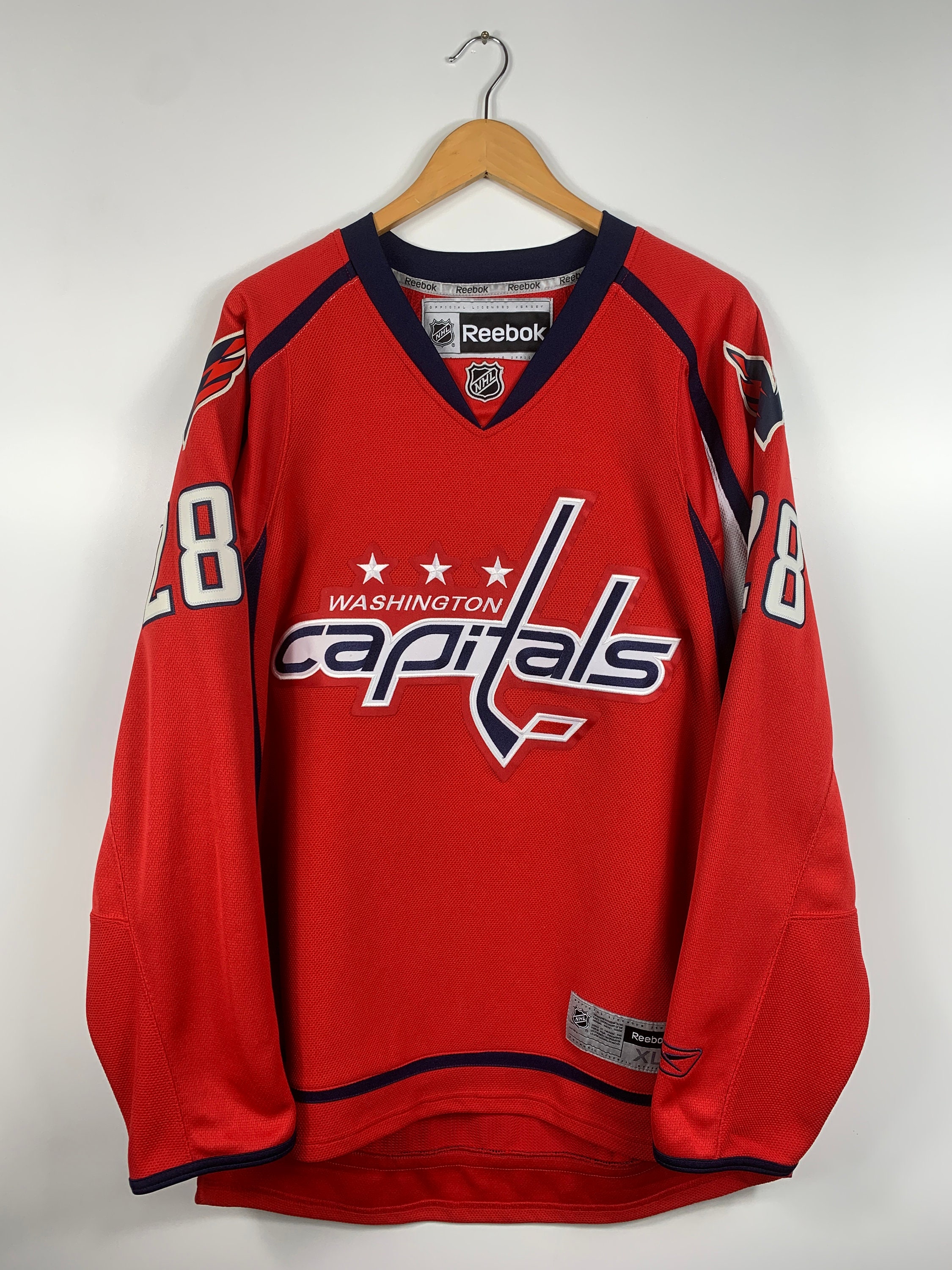 alex ovechkin washington capitals reverse retro jersey size large 52 red