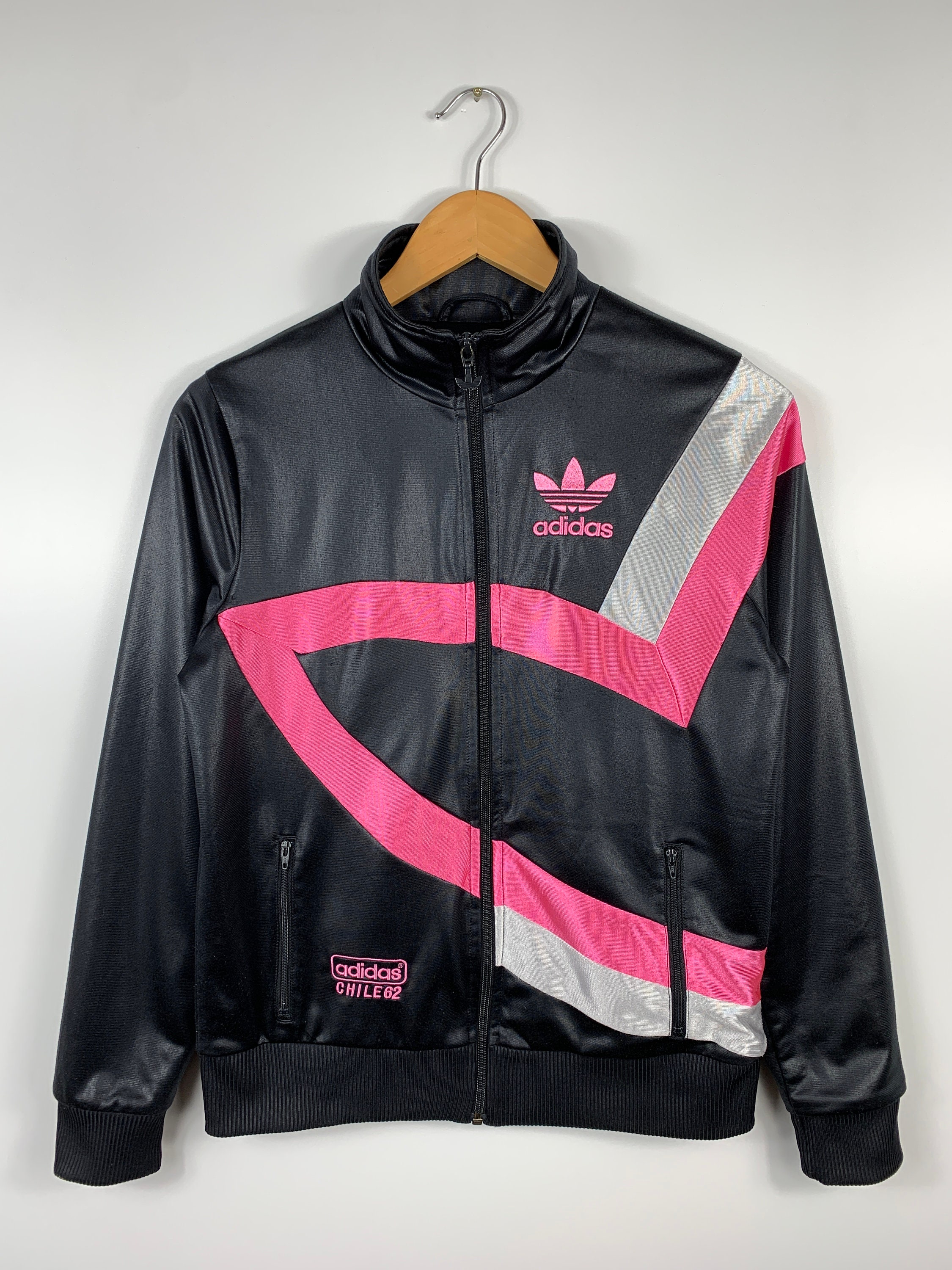 Vintage Adidas 62 Track Jacket Zip Womens Black - Etsy