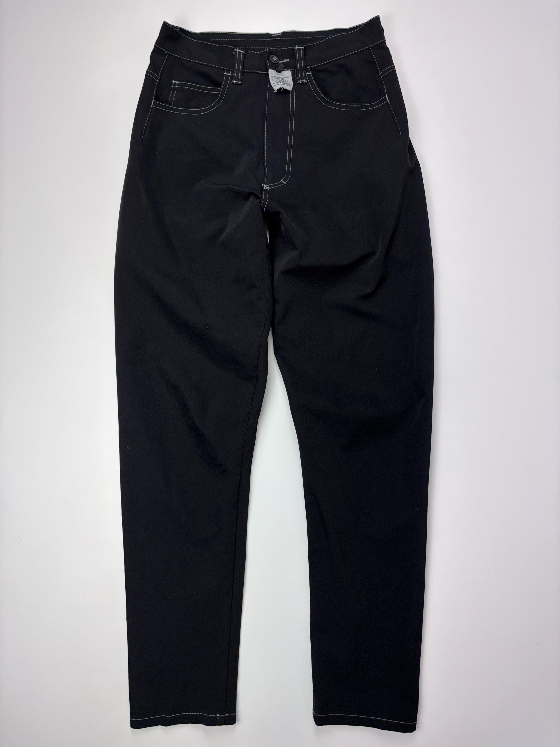 Vintage Marithe Francois Girbaud Pants Black Womens Size 42 / 26