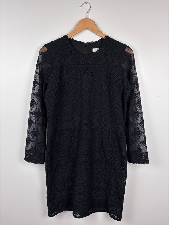 h&m embroidered dress black MGNY By Mori Lee - Metallic Embroidered Evening Gown 6 / Blush main image 0
