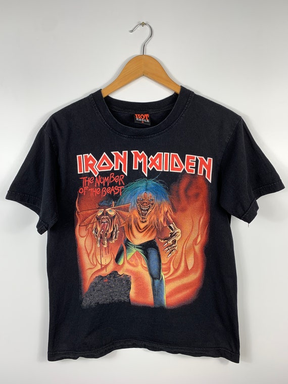 Vintage Iron Maiden Hot Eagle T-shirt Black Womens Rock - Etsy