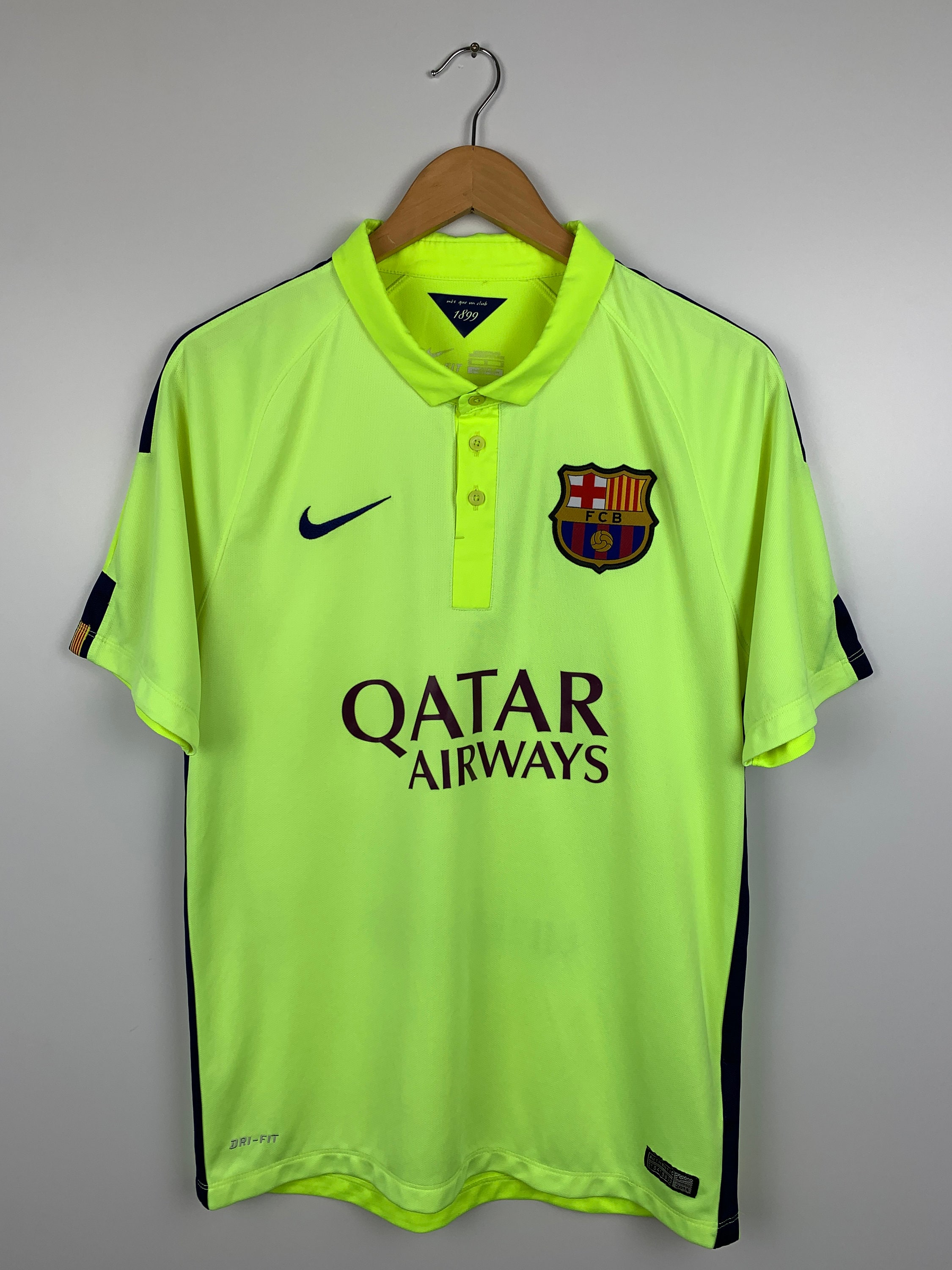tweeling zadel Pef FC Barcelona 2014-2015 Derde voetbalshirt voetbalshirt Nike - Etsy België