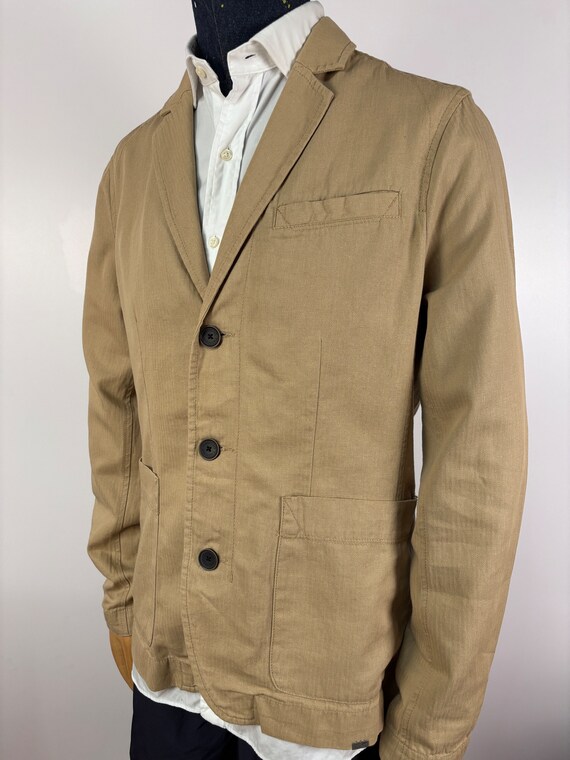 Mens Timberland Mount Mansfield Blazer Classic Beige Jacket Size L Etsy