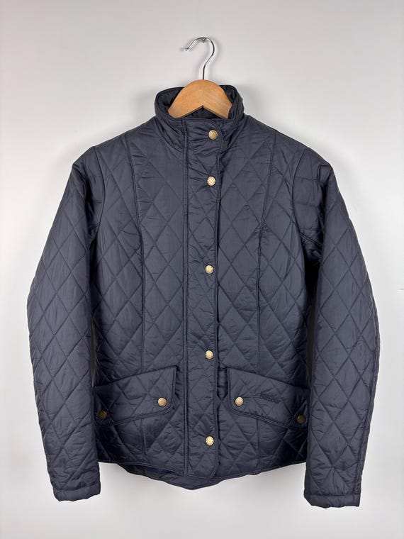 Barbour Flyweight Cavalry Steppjacke für Damen, Blau, Größe US
