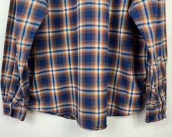 Chemise En Flanelle De Coton Filson à Carreaux - Taille XXL, Marron, Coupe Classique
