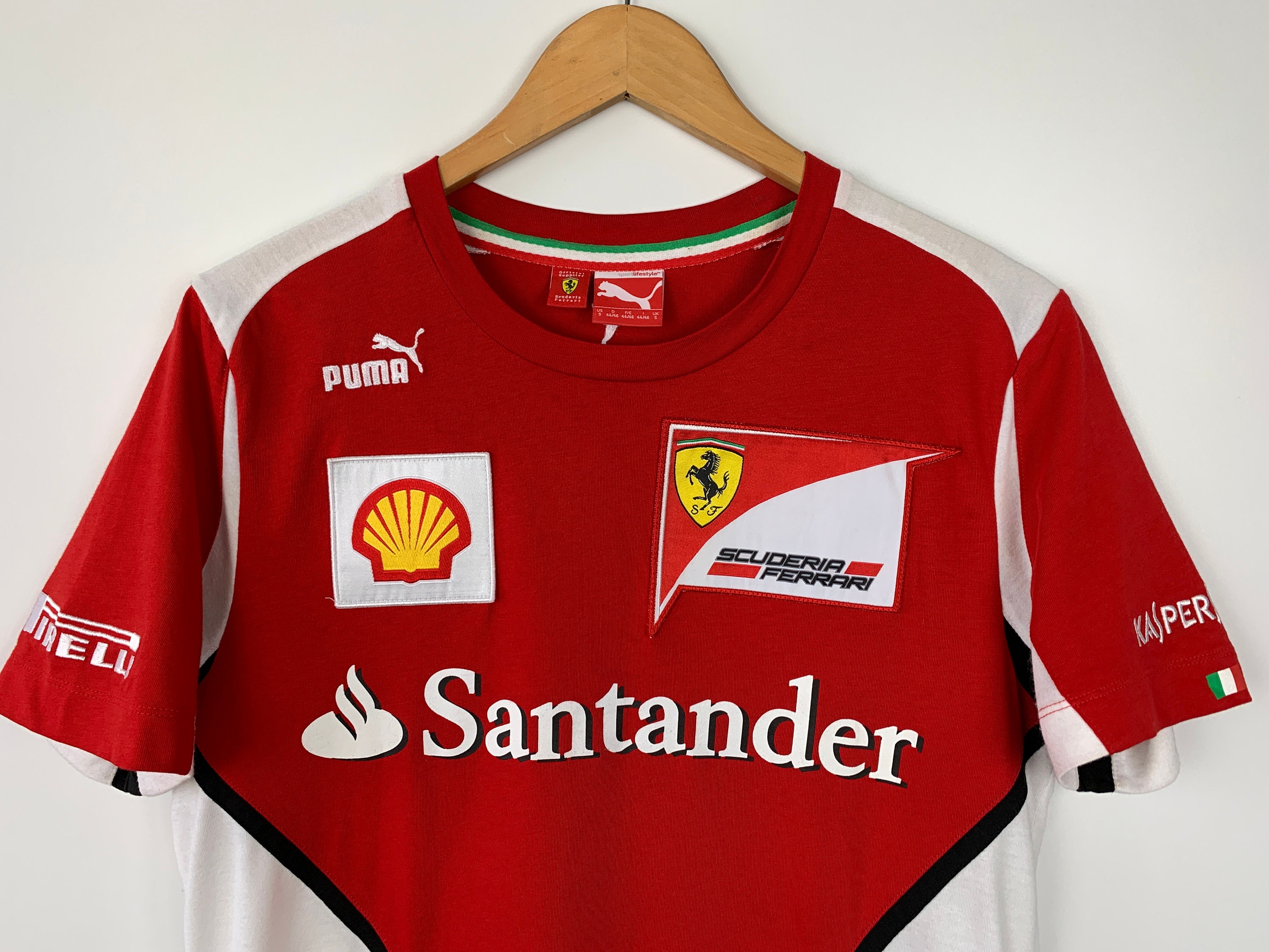 Men's Puma Ferrari Santander Formula 1 T-shirt Size S | Etsy