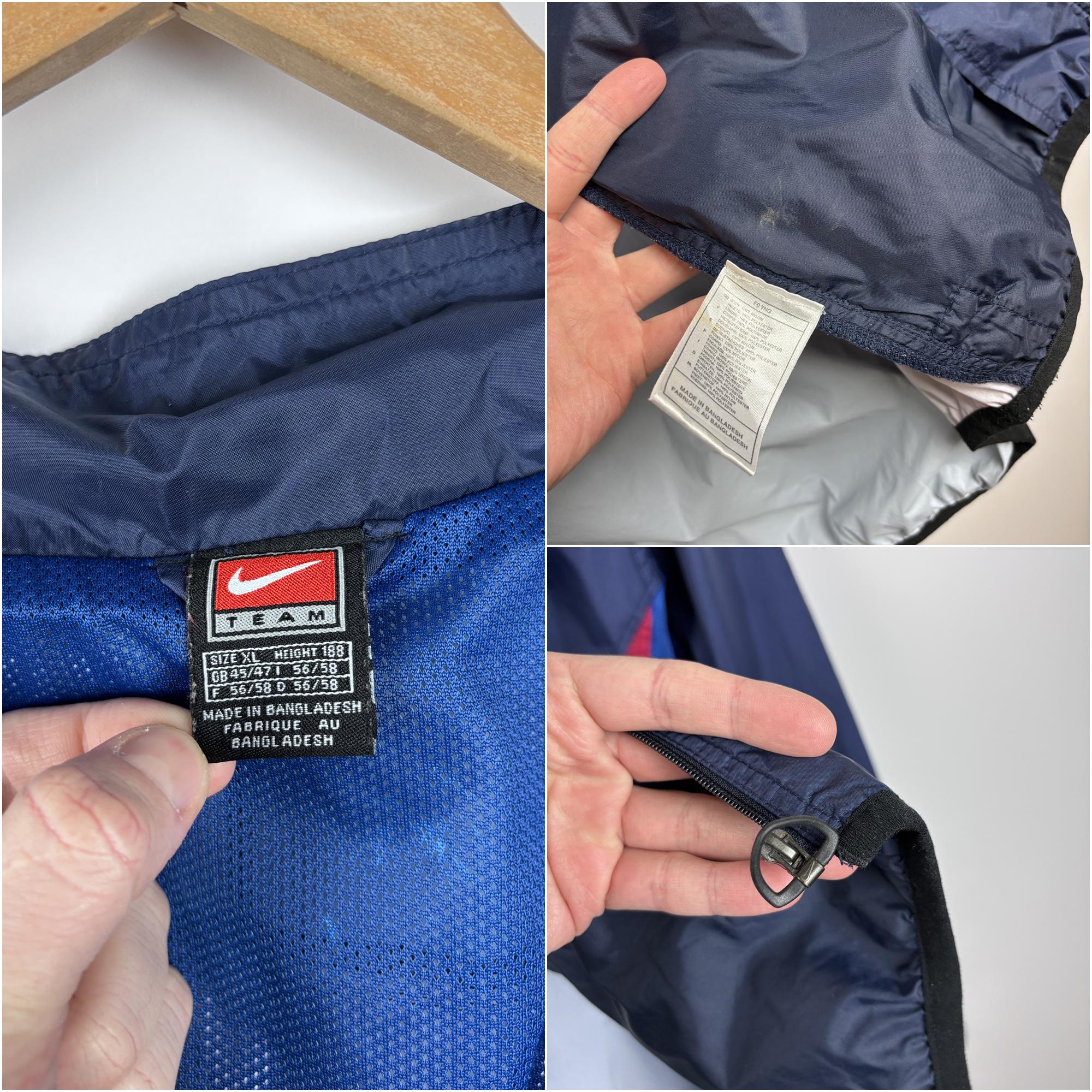 ヴィンテージ 2000年代 ナイキ チーム FC バルセロナ ライトジャケット