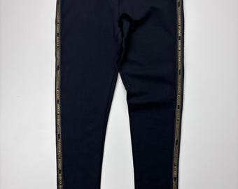 Womens Barbour International Podium Trousers Joggers Black Size US 8 / UK 12