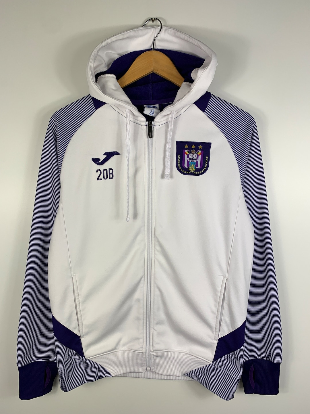 Mens Joma Anderlecht Training Football Hoodie Soccer Jacket Size M Etsy Hong Kong