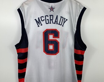 Vintage Reebok Team USA Basketball Jersey Tracy McGrady #6 Hombre