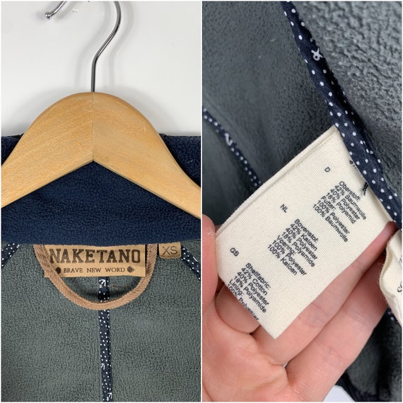 Veste zippee Naketano femme bleu marine taille XS Etsy France