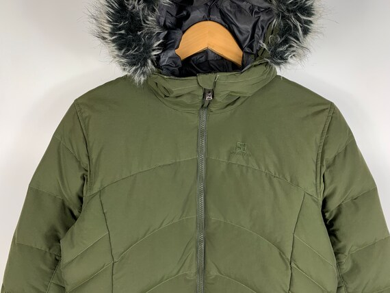 Womens Salomon Puffer Down Jacket Green Size M - Etsy