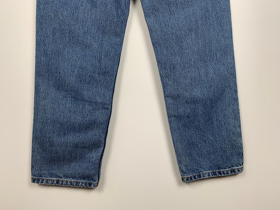 Mens Vintage Levis 550 Blue Denim Jeans Made In U… - image 7