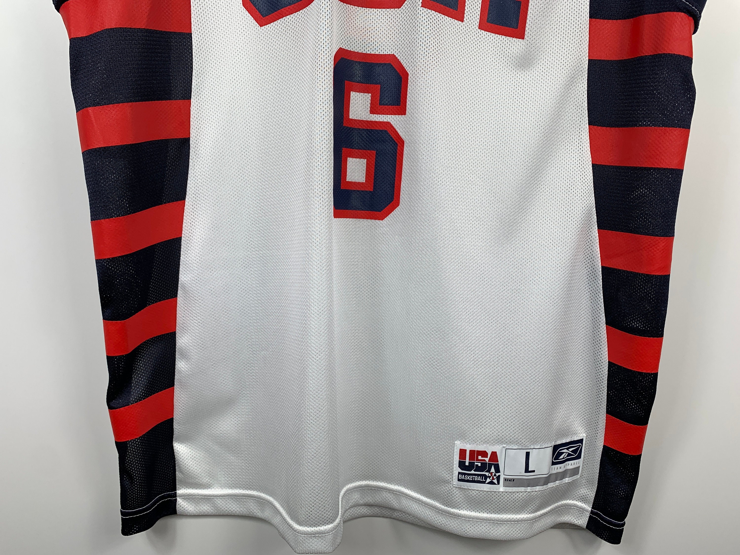 Vintage Reebok Team USA Basketball Jersey Tracy McGrady #6 Mens