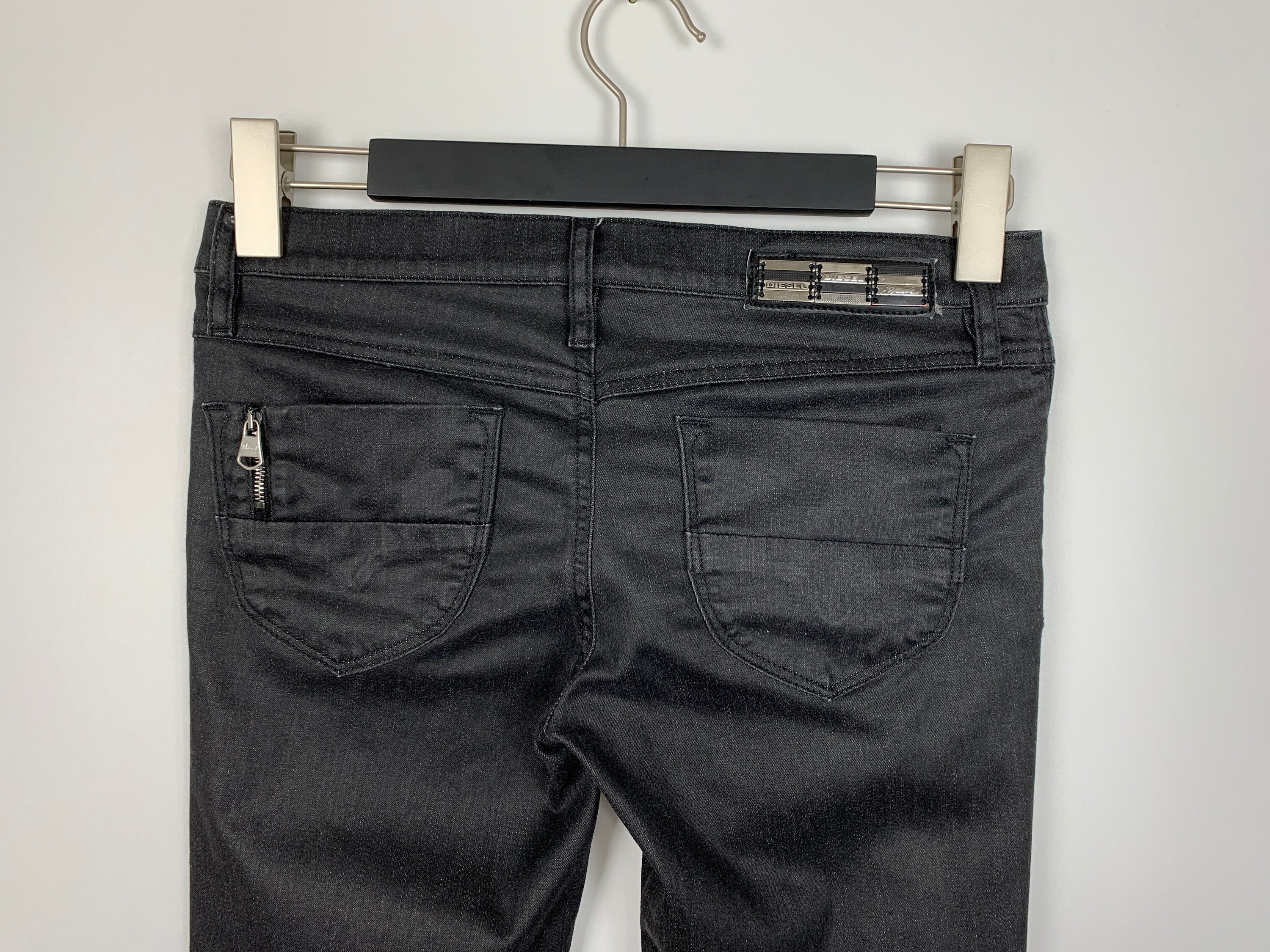 Womens Diesel LIVY-BIKER Denim Jeans 