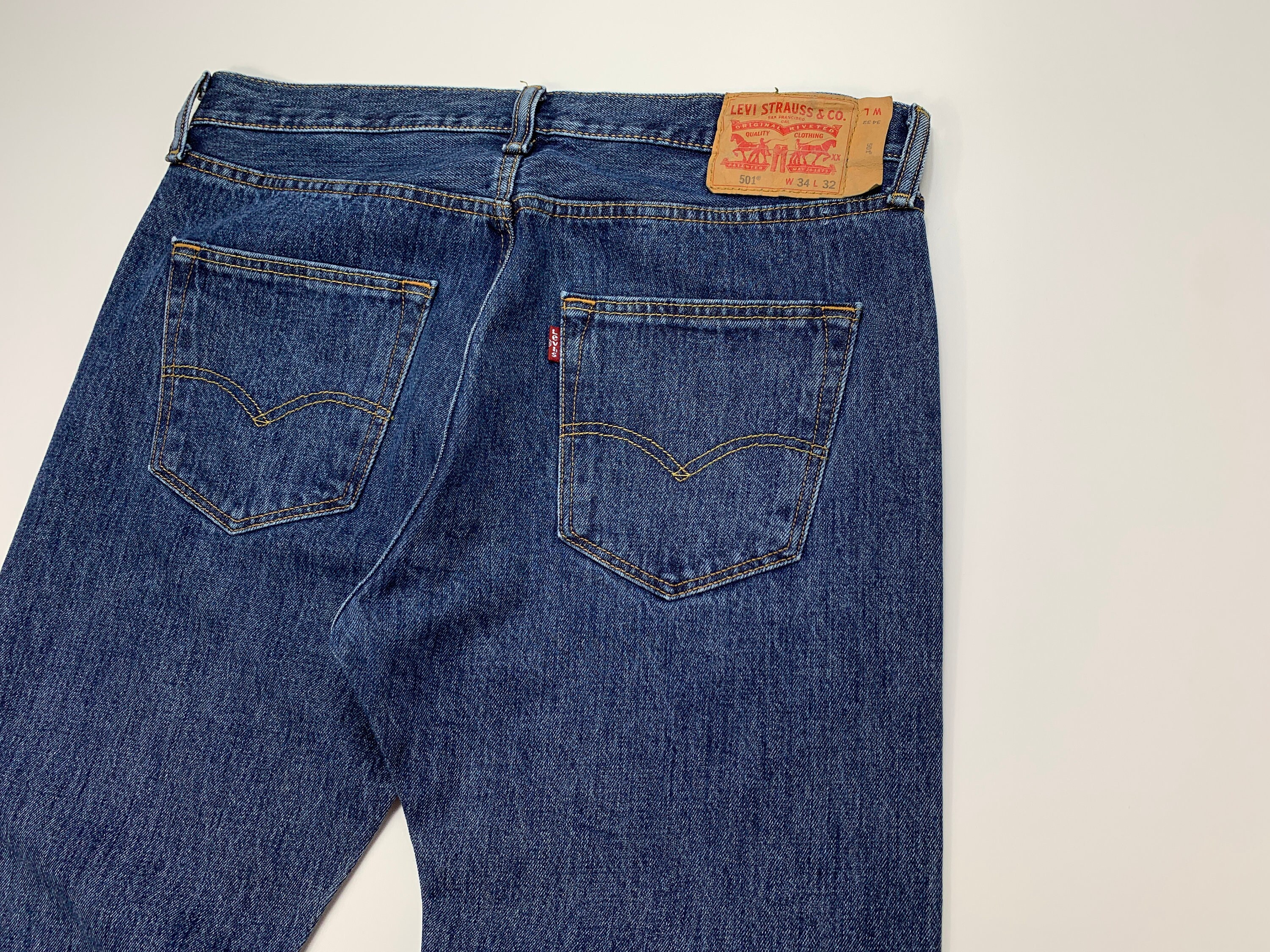 levi's back zipper jeans