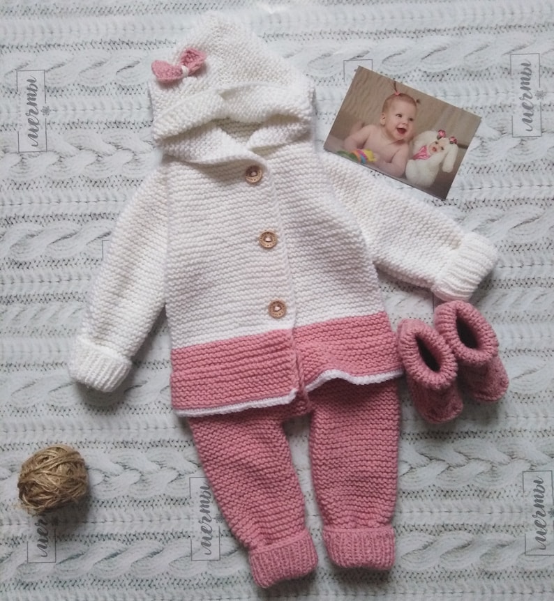 Baby girl coming home outfit Winter Preemie girl clothes Etsy
