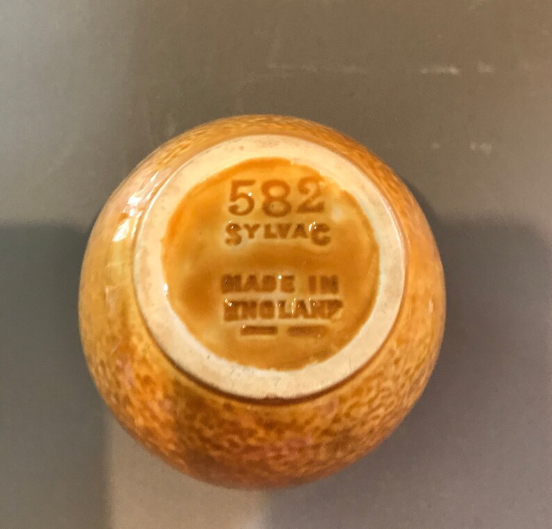 Vintage Sylvac Marmalade Pot 582 Etsy UK