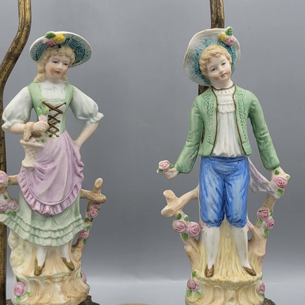 Japanese Figurine Table Lamps Etsy