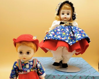 Original, Vintage Madame Alexander Set of Hansel & Gretel 8