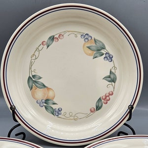 Corelle by Corning ~ You Choose Replacements: 3 Abundance Luncheon Plates ~ 4 Farm Fresh Bread & Butter Plates ~ Callaway Ceramic Creamer