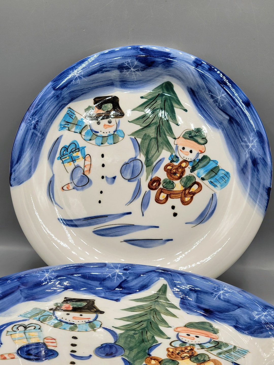 Holiday Dinnerware by Tabletops Unlimited LAST Set Winterland