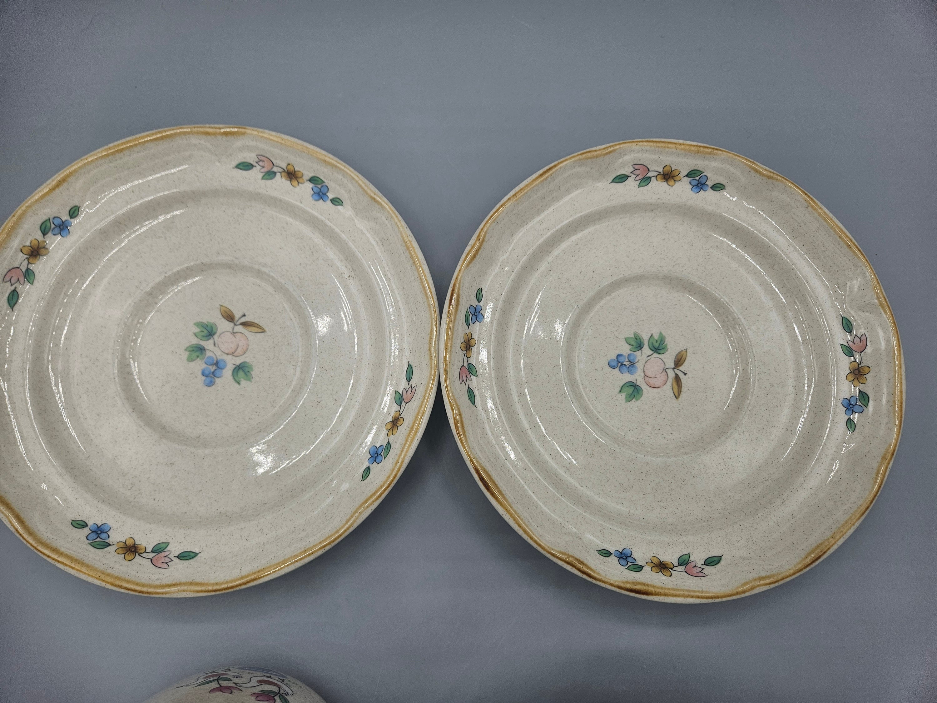 Vintage International China Heartland Stoneware Dinnerware ~ Cups