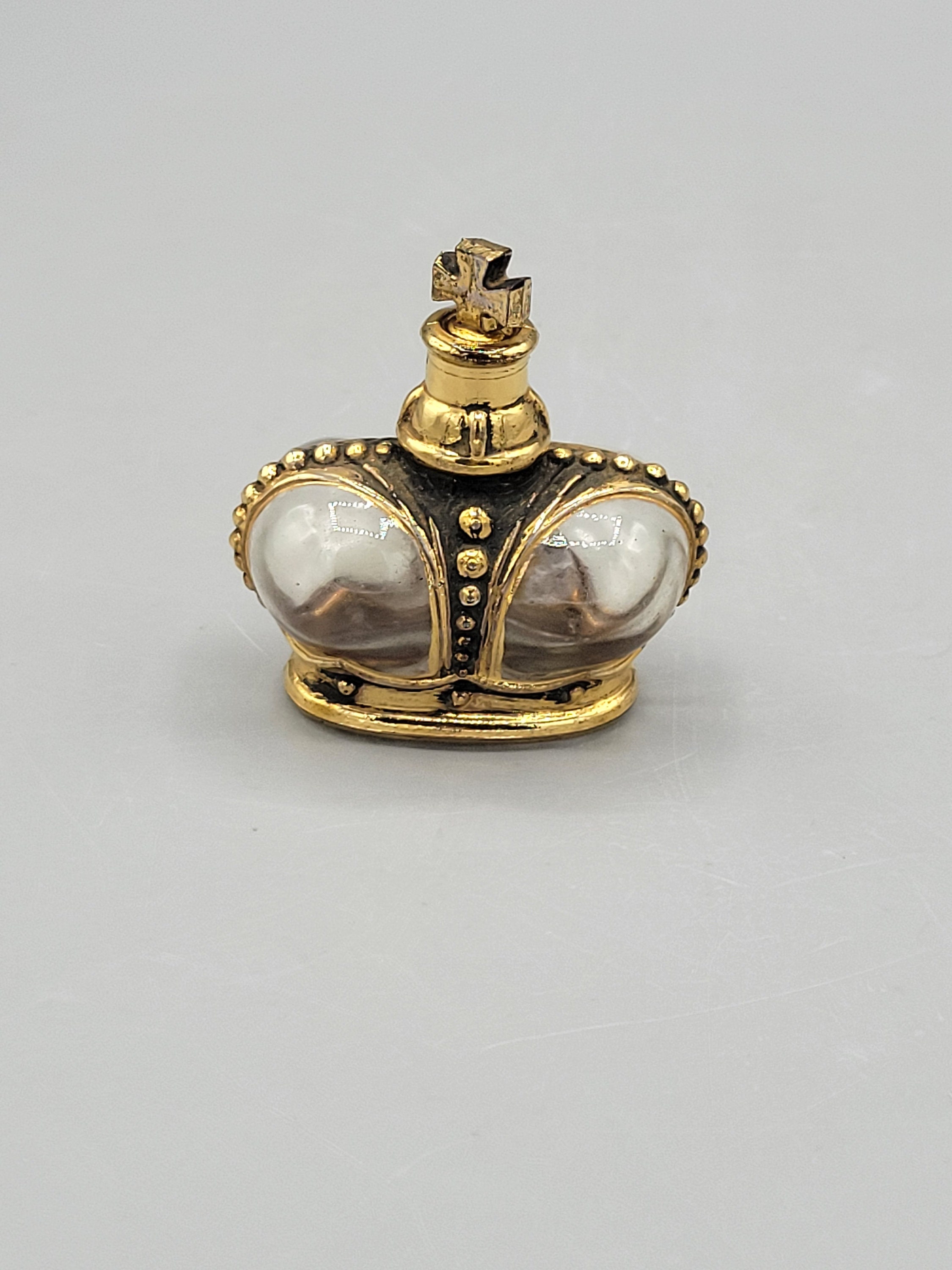 Pair of Prince Matchabelli Collectible Glass Vintage Cologne