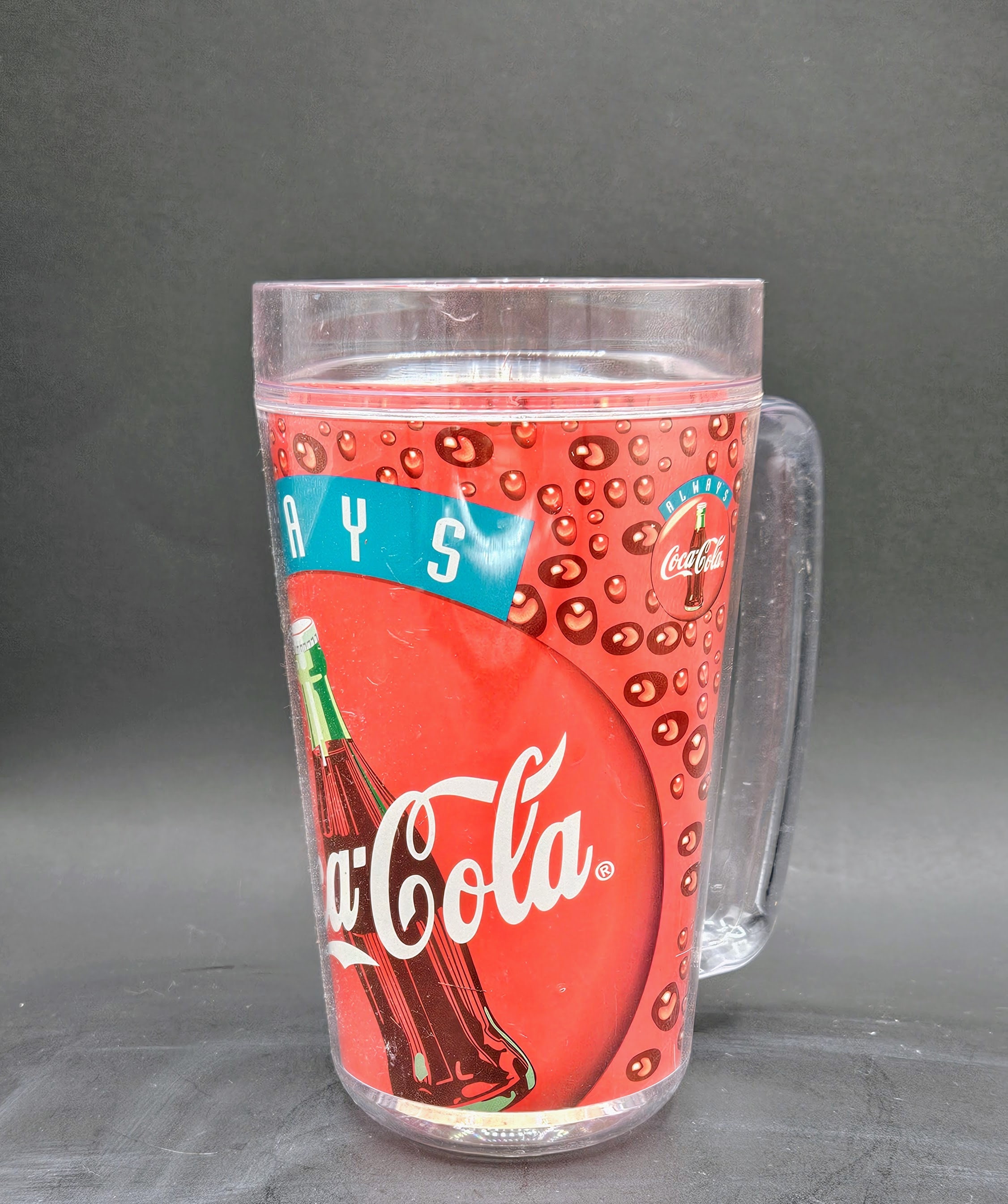 Collectible Thermo Serv Acrylic Coke Coca Cola Drinking Cups