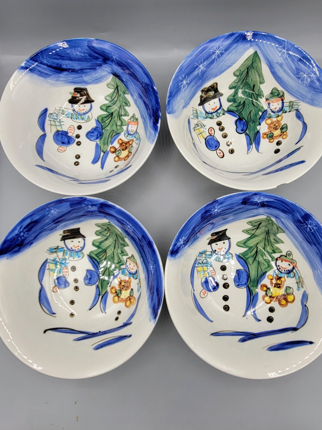 Tabletops Unlimited Winterland Christmas Holiday Dinnerware Etsy