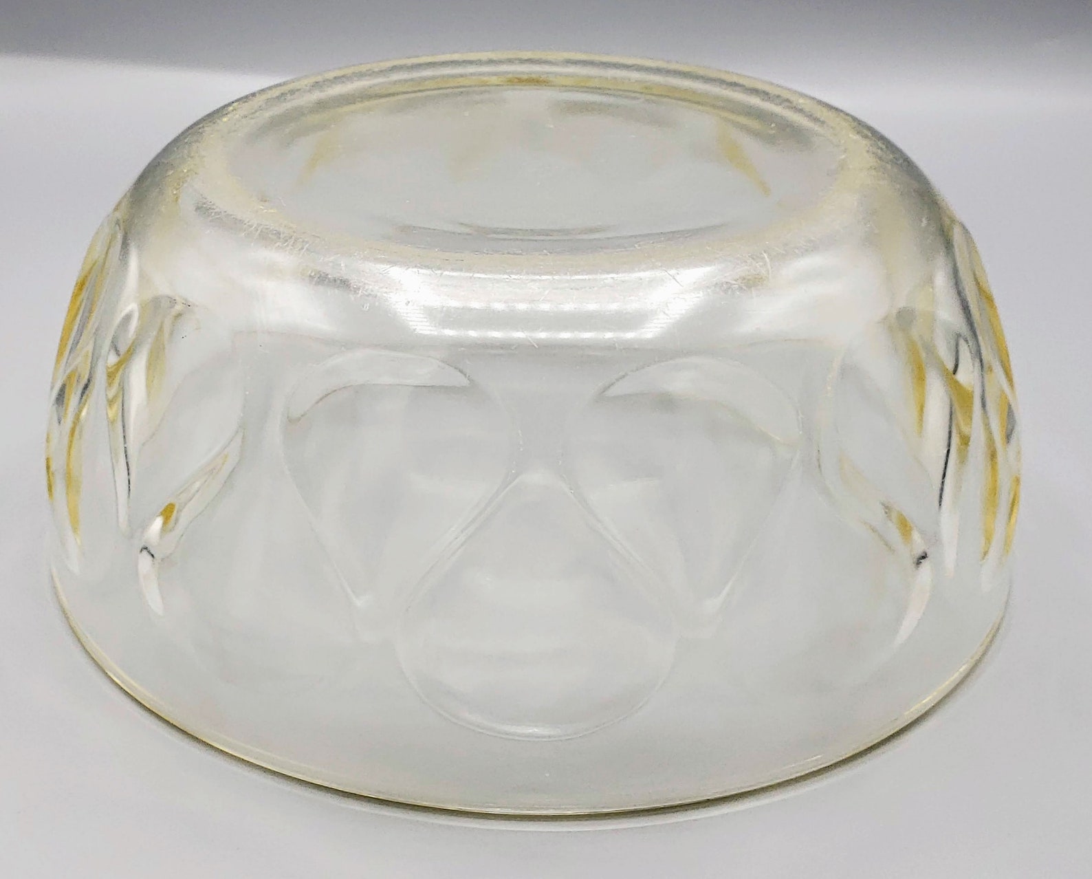 PYREX Originals Clear Glass Bowl Large Salad Serving Bowl Etsy