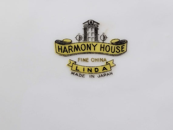 1950s Linda Harmony House China Set of 5 Tea Cups ~ Replacement