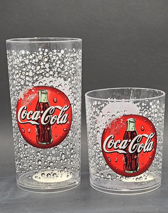 Collectible Thermo Serv Acrylic Coke Coca Cola Drinking Cups