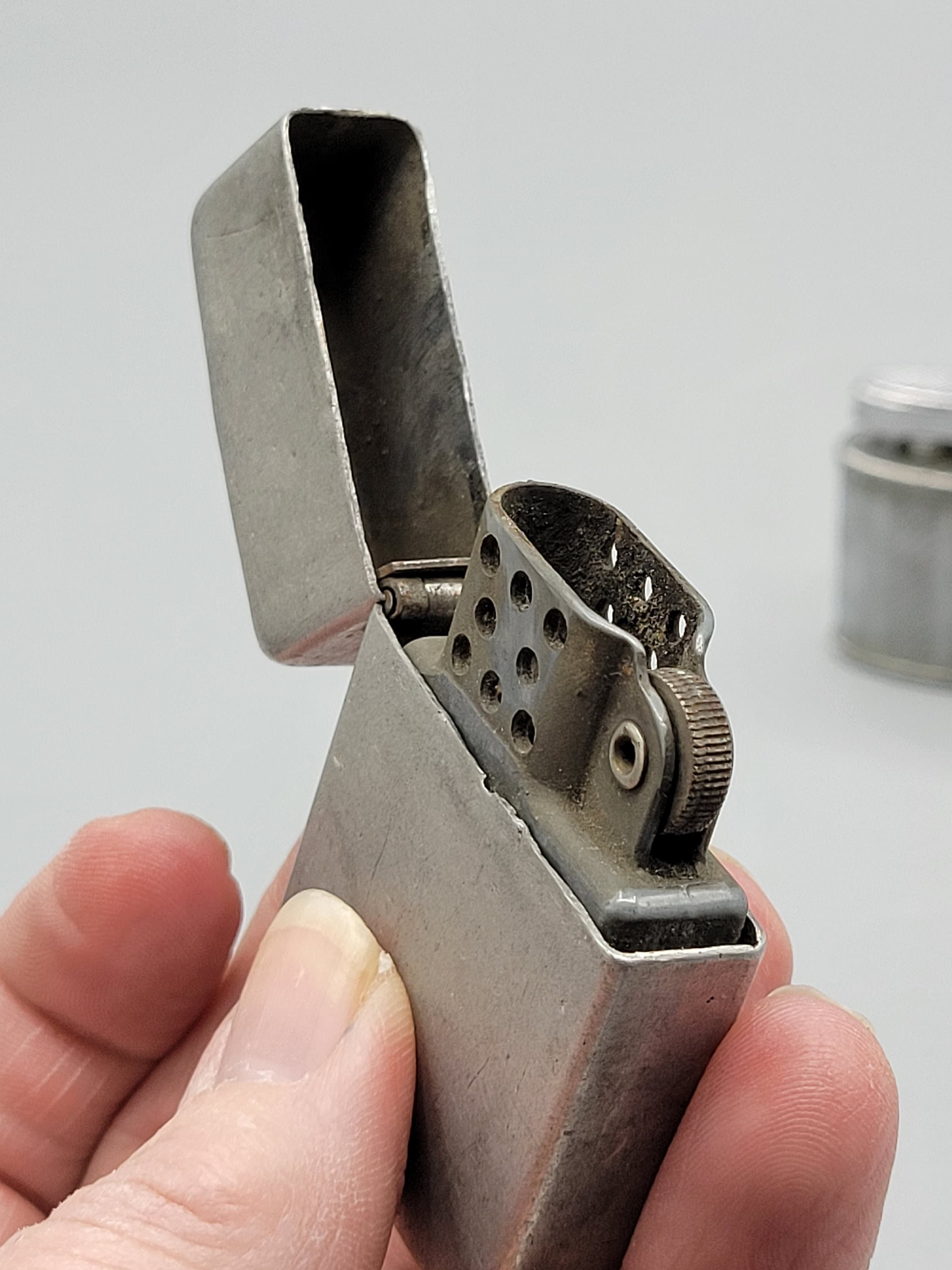 Unique Set Vintage Metal Lighters ~WWII Berkley Windproof