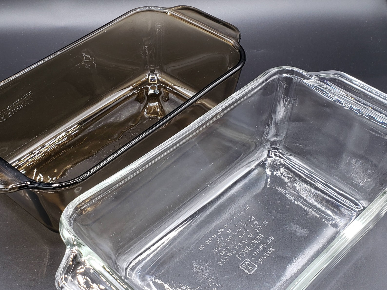 Vintage Glass Bread Pans Fresh Baked Bread You Choose Etsy