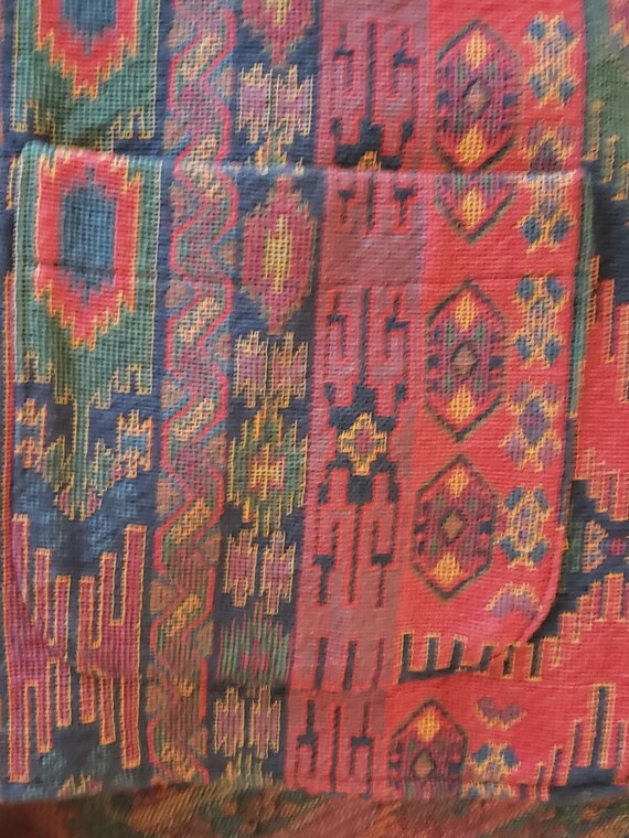 Vintage Western Woven Cotton Blazer by Desert Des… - image 8