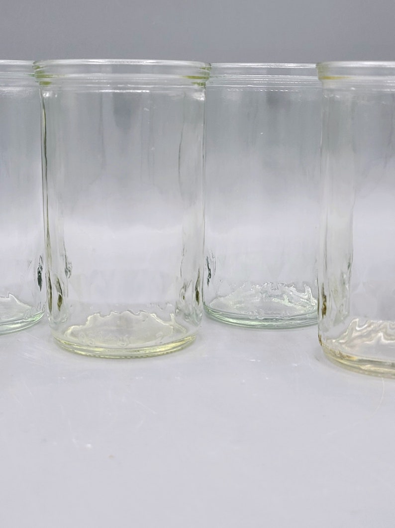 Vintage Juice or Jelly Jar Drinking Glasses You Choose Set Etsy