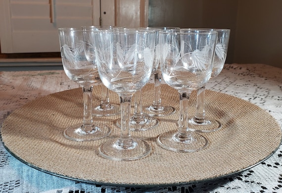 MCM Vintage Noritake Sasaki Wheat Stemware Crystal ~ You Choose