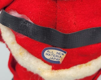 Midcentury Pair of Vintage Santa Claus Figures ~ Made in Japan