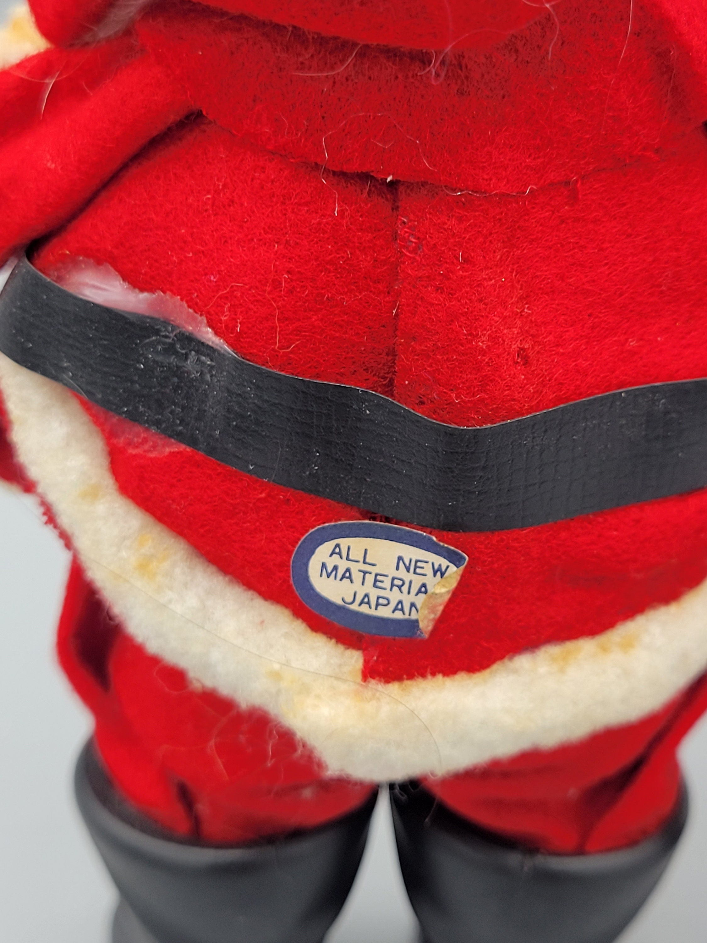 Midcentury Pair of Vintage Santa Claus Figures ~ Made in Japan