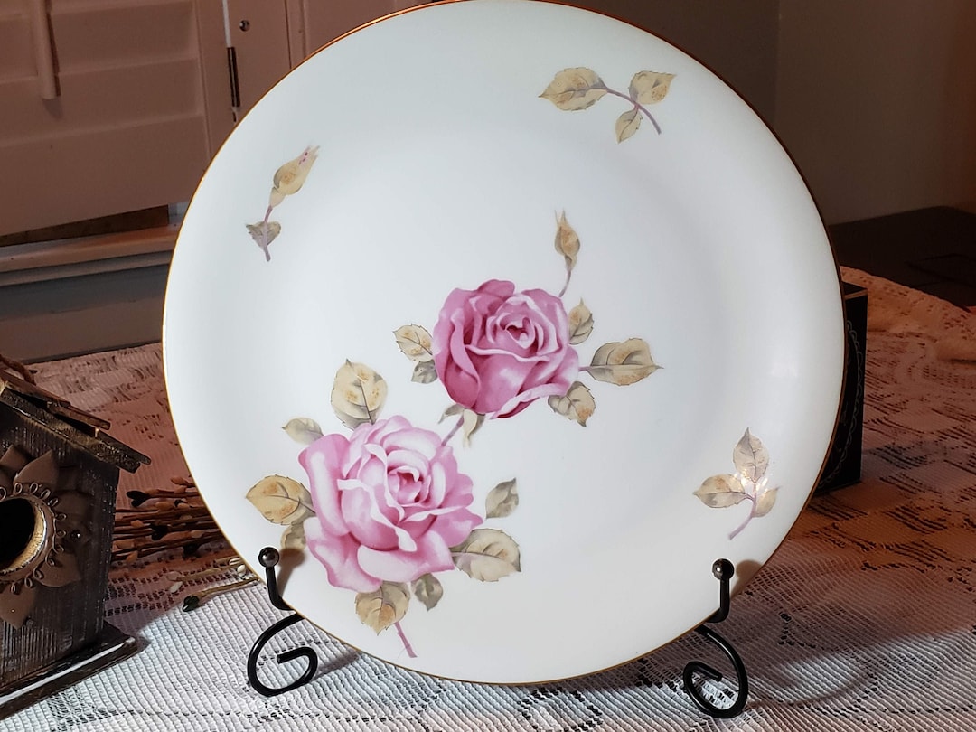 Rose、*****、JAPAN食器&皿セット RC Made in Japan Vintage Floral Rose China Made by Noritake/ 53 Pc