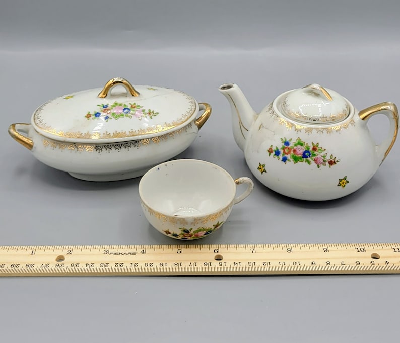 Vintage Japanese Child's Tea Set for Collectors Etsy