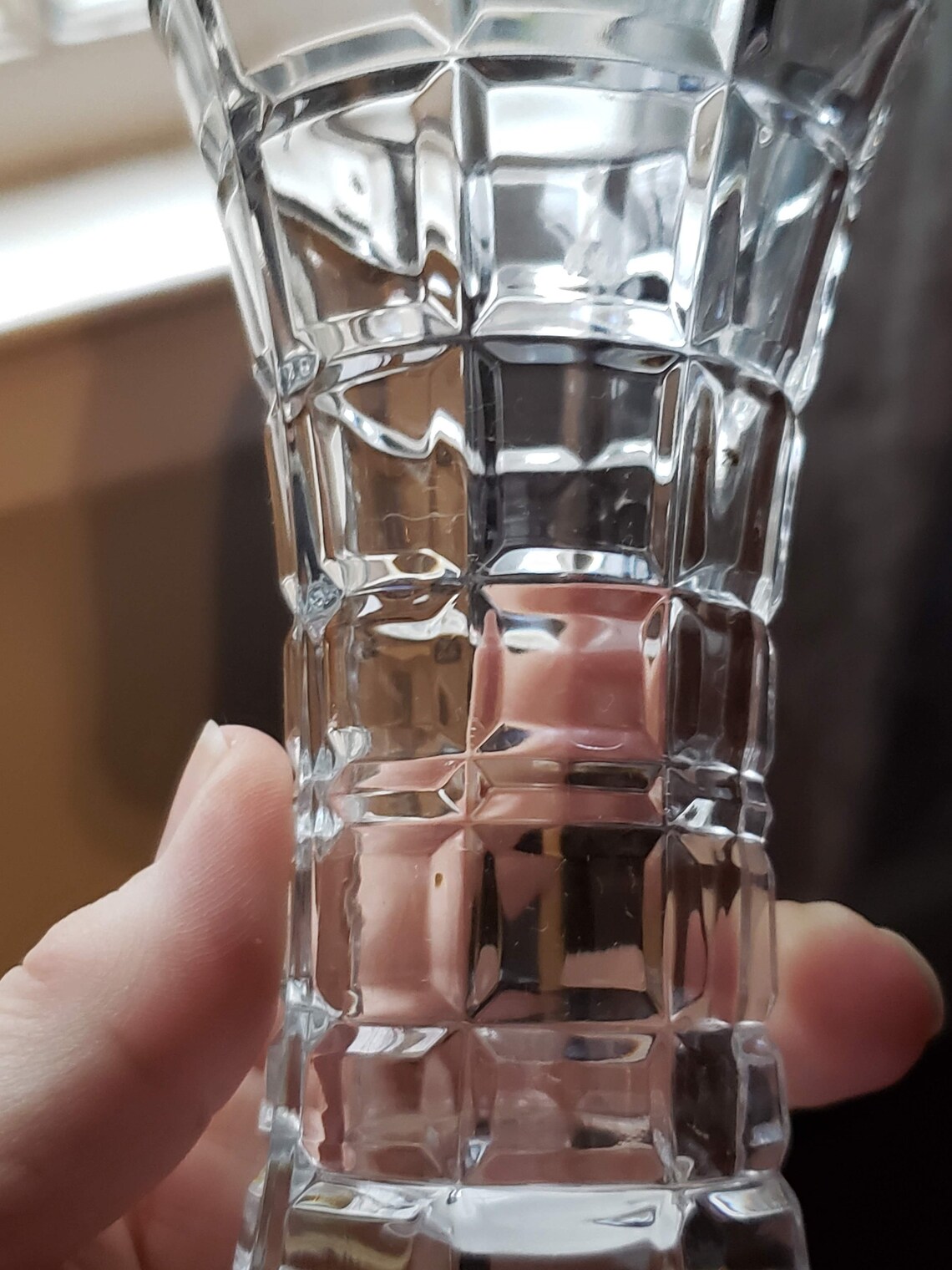 Pair of Mikasa Lead Crystal Bud Vases Made in Japan | Etsy