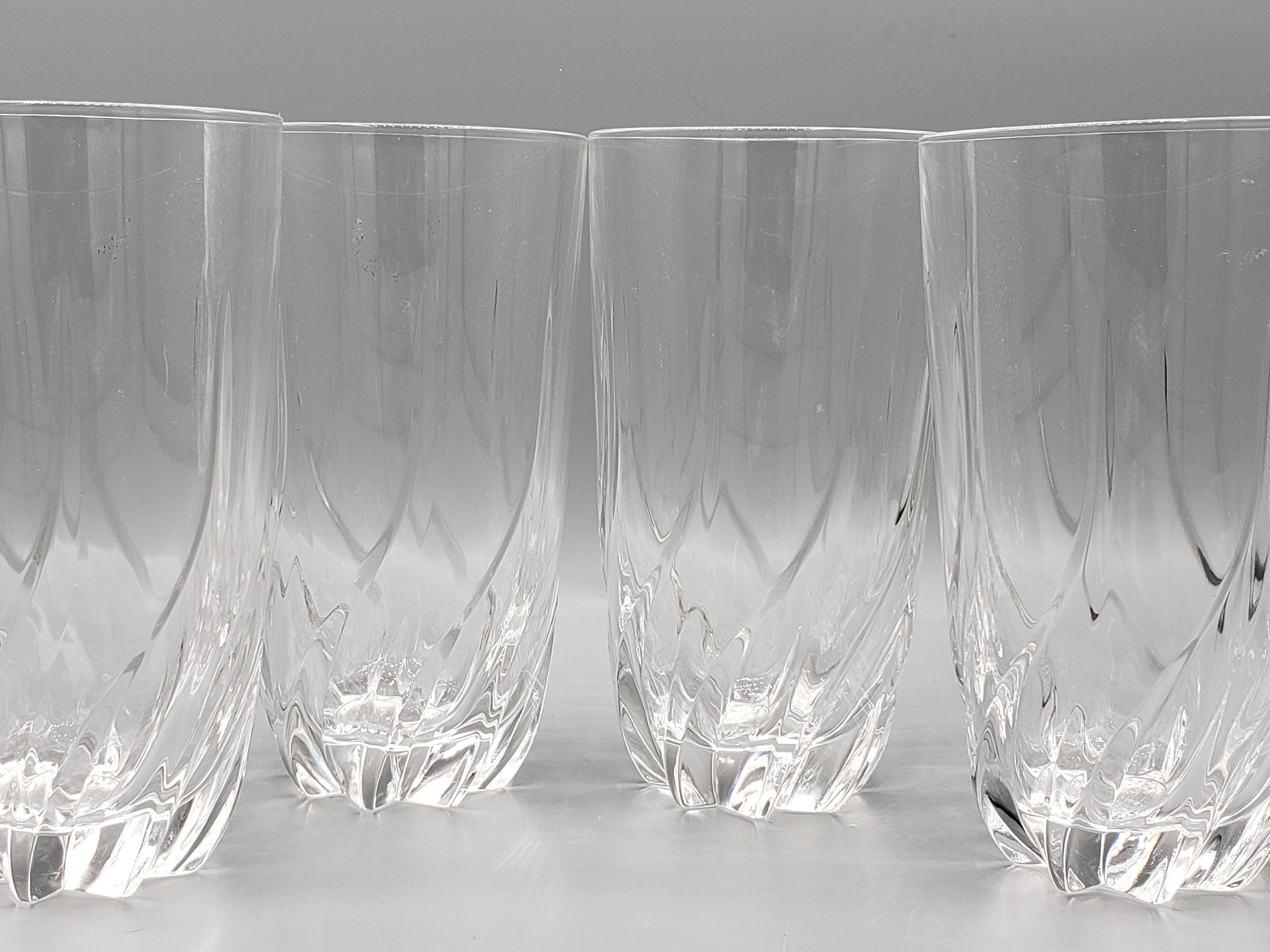 ロイヤルドルトン　クリスタルグラス　6個 Royal doulton crystal glasses - Etsy 日本