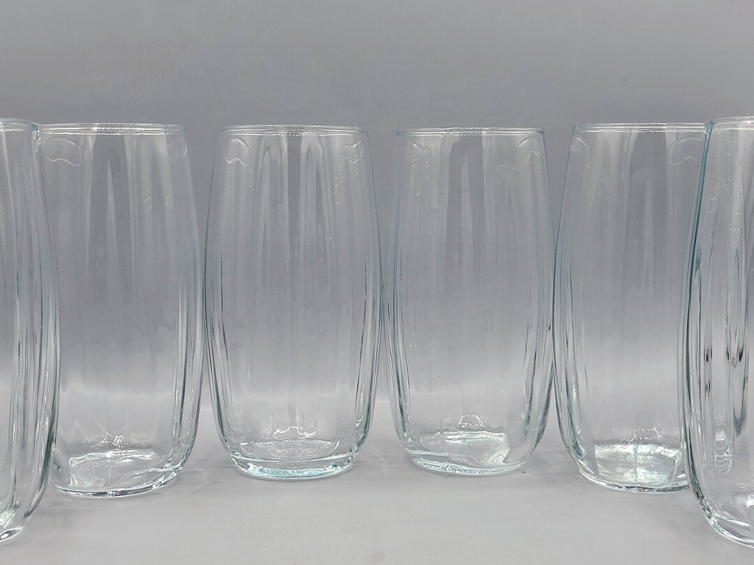 Everyday Drinking Glasses or Home Barware Set of 6 Crisa Etsy