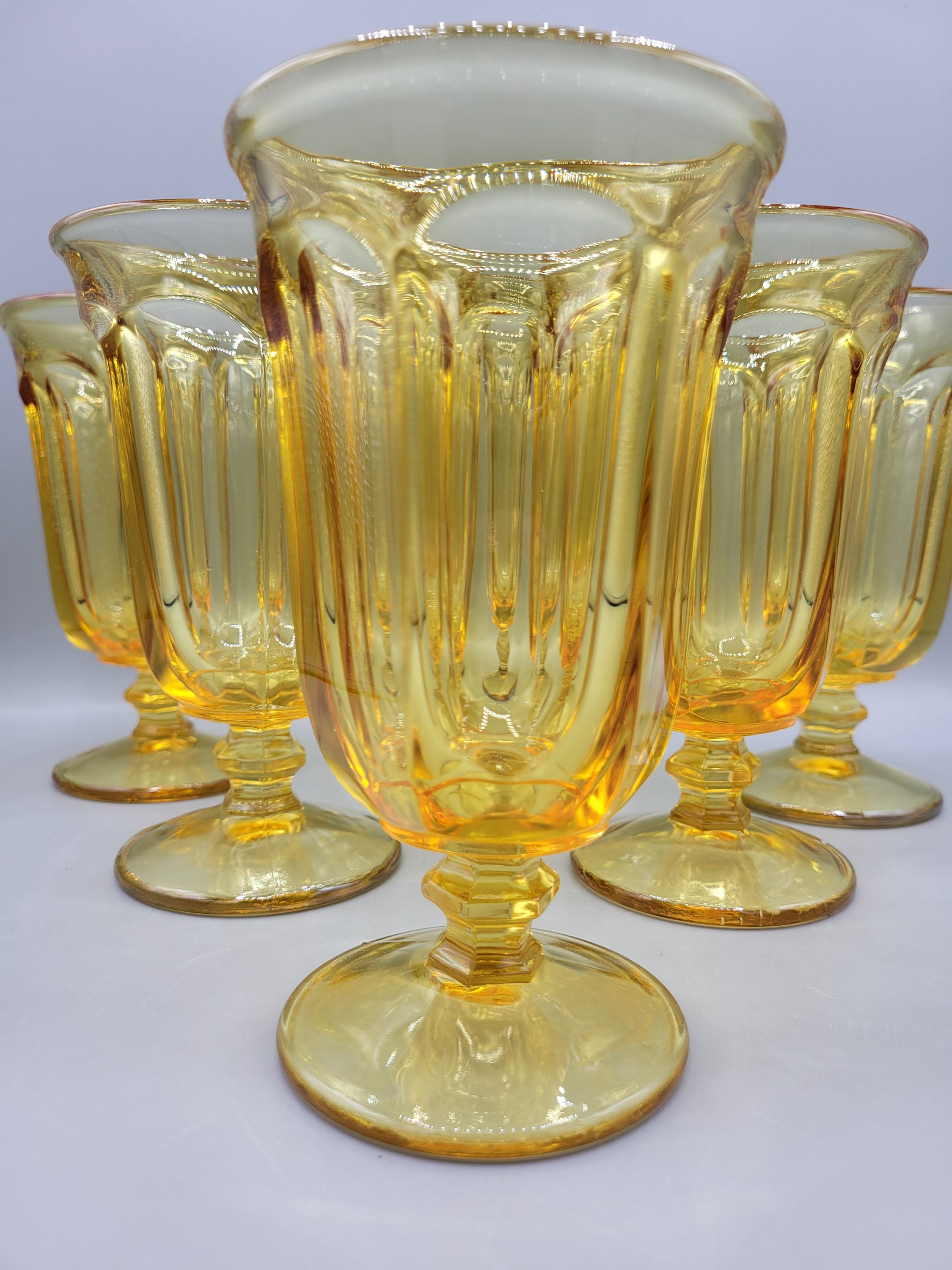 Imperial Old Williamsburg Wine Glass 5 3/16" 5 1/8" Multiples Vintage #1 