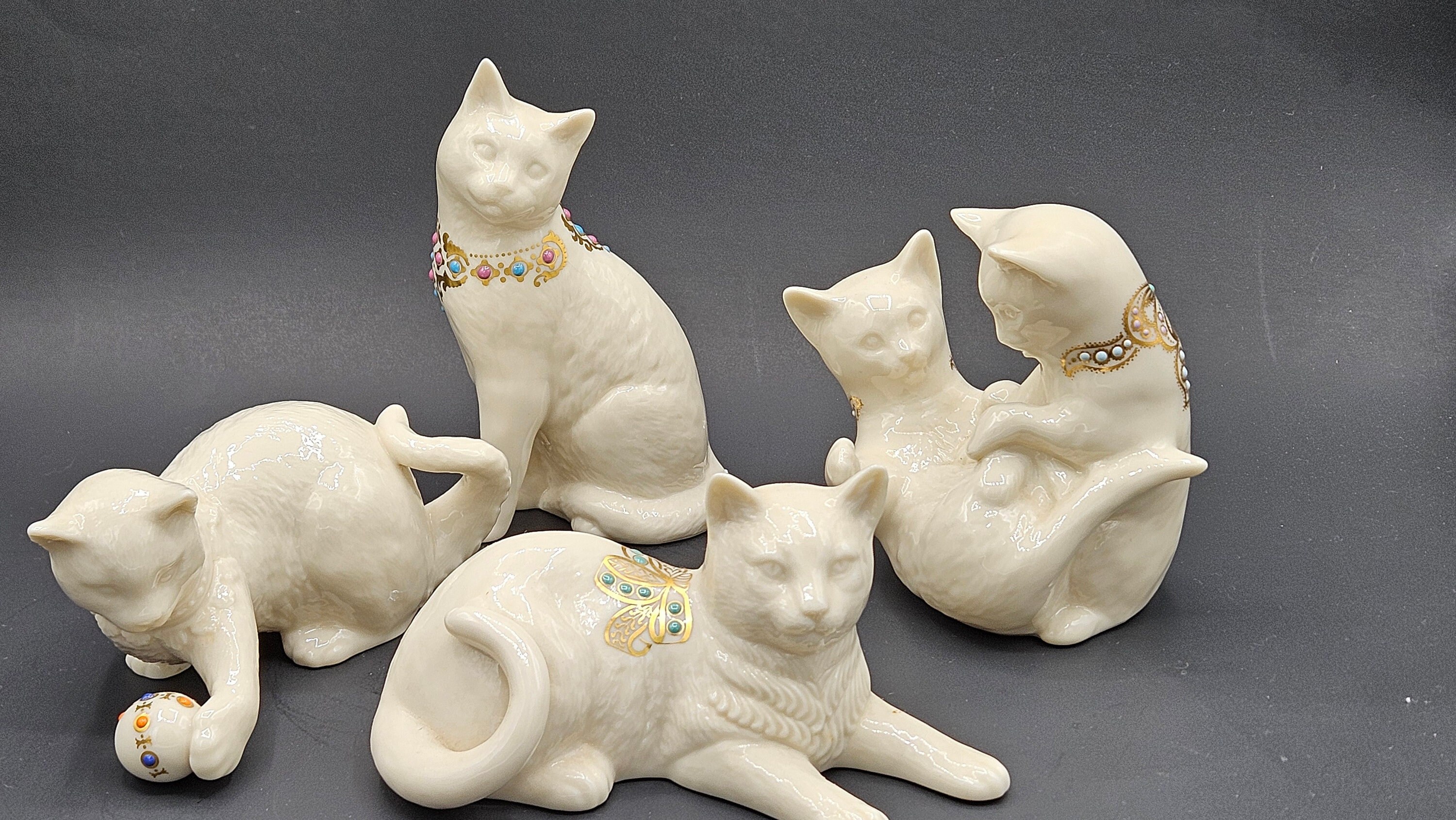 Lenox China Jewels Collection Porcelain Playful Kitten Cat